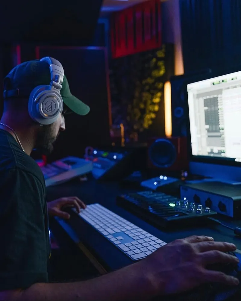 HOZAY in the studio